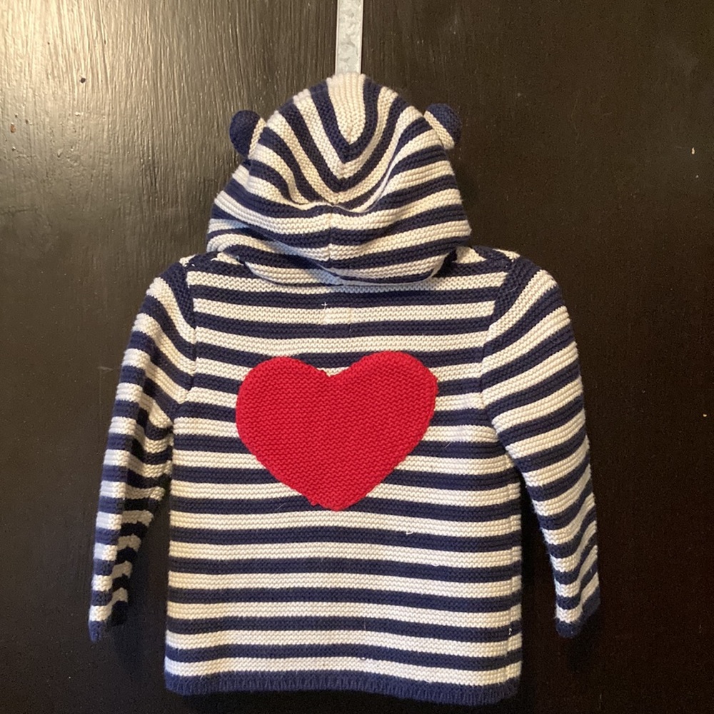 BABY GAP KNITTED JACKET; SIZE 6-12 MONTHS
